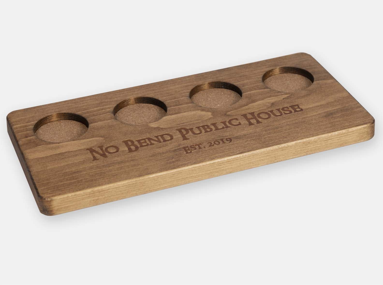 Wooden flight tray